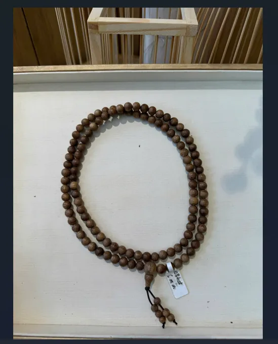 108 Beads Agarwood Bracelet – Vietnamese Natural Oud | Wellness, Luck &amp; Prosperity